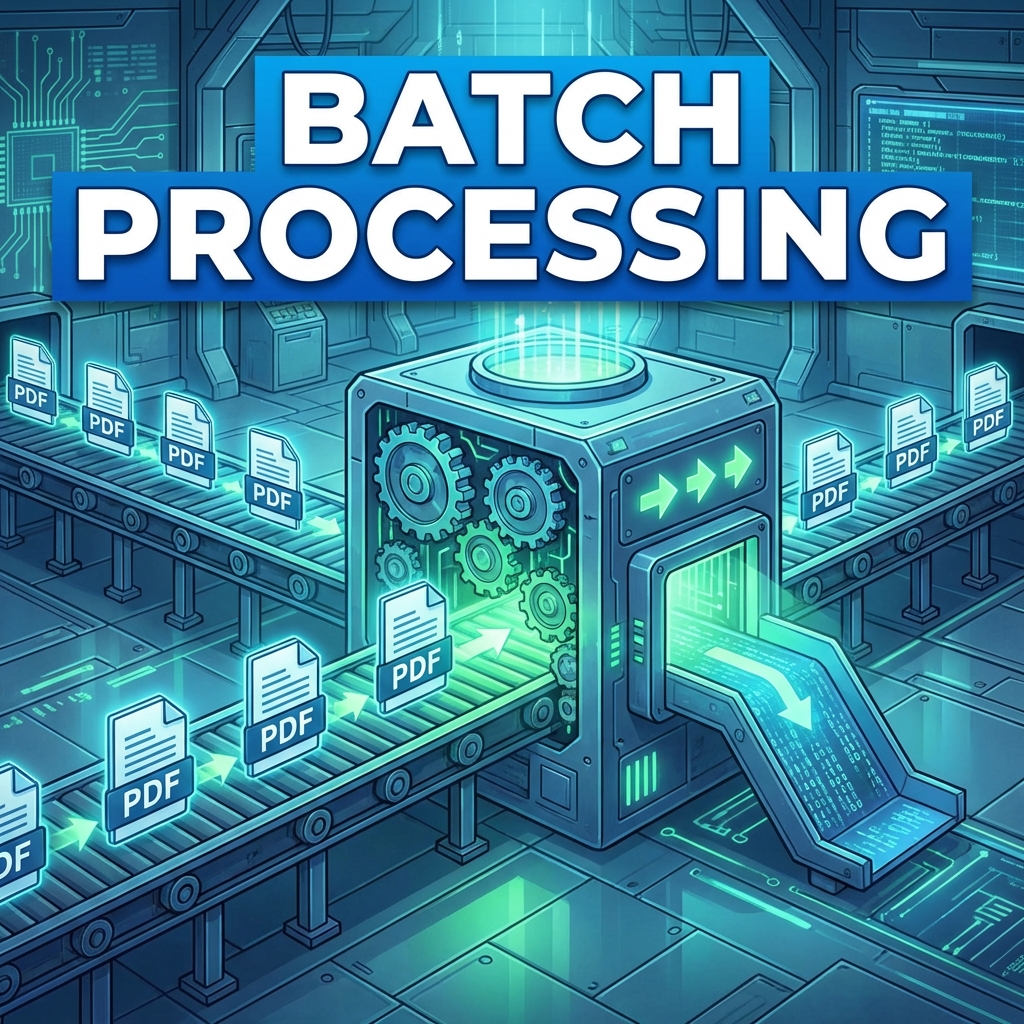 Batch Processing PDFs: Save Hours with Automation and Bulk Operations